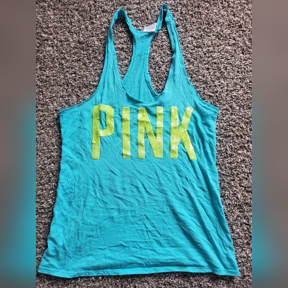 PINK racerback tank